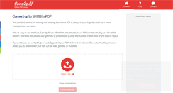 Desktop Screenshot of en.conv2pdf.com